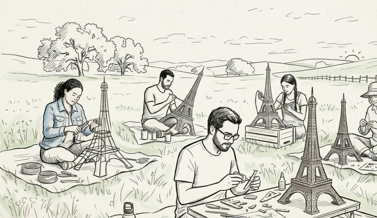Eiffel Towers Everywhere